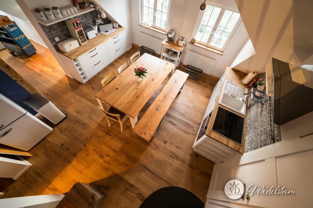 Villa Dohna - Apartment Wedelstam Leipzig Luaran gambar